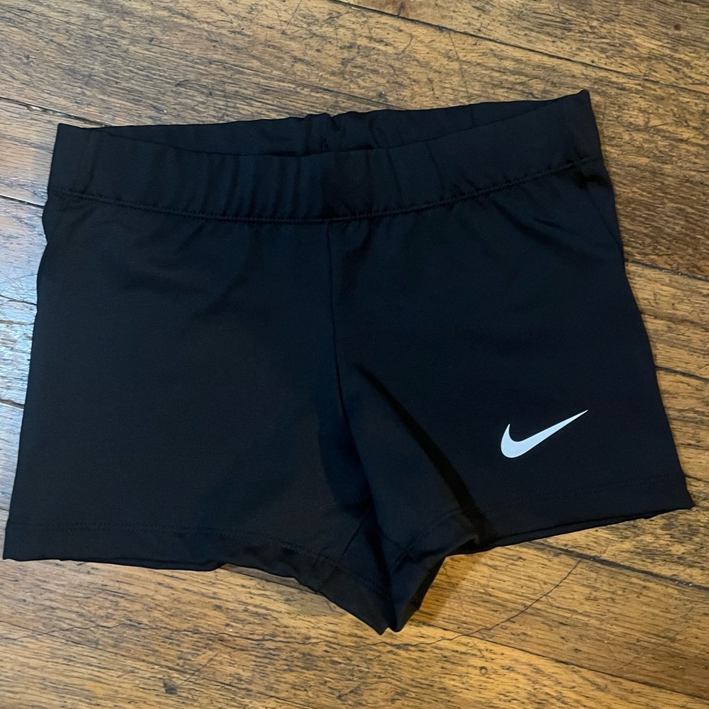 Nike black spandex, short, new with tags, size S
